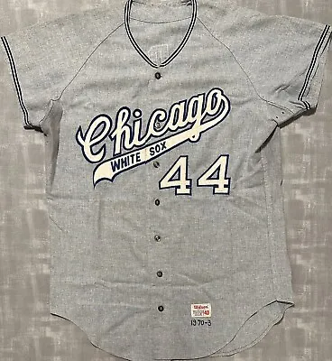 Authentic Vintage 1970 Wilson MLB Chicago White Sox Jerry Crider Baseball Jersey • $2499.99