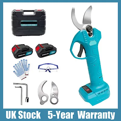 Electric Garden Scissors Cordless Pruning Shear Secateurs Branch Multifunctional • £59.90