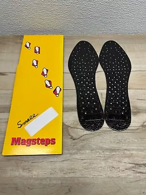 Vtg 2000 Nikken Magsteps Magnetic Shoe Inserts Insoles Size: Small Uncut USA • $60