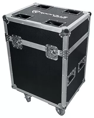 Rockville Road Flight Case Fits 2 American DJ Vizi Beam RXONE Moving Head Lights • $299.95