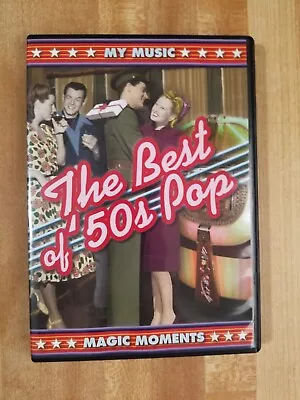 The Best Of '50s Pop My Music Magic Moments Dvd • $10.95