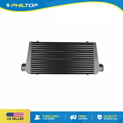 Black Outlet & Inlet Intercooler FOR Mustang Supra 350Z S13 31x12x3 /3'' • $99.79