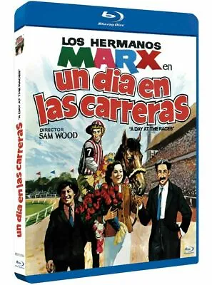 A Day At The Races (1937) Marx Brothers Blu-Ray NEW (Spanish Pkg/English Audio) • $19.99