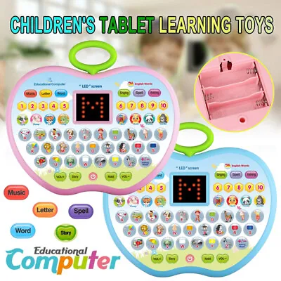 Baby Learning Laptop Toy Interactive Educational Computer Toy Kids Story Machine • £8.99