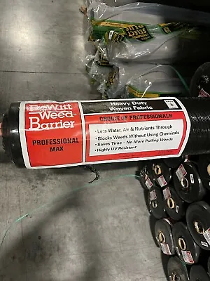 DeWitt Weed Barrier - Professional Max - Heavy Duty Woven Fabric 4 FT X 250 FT • $110
