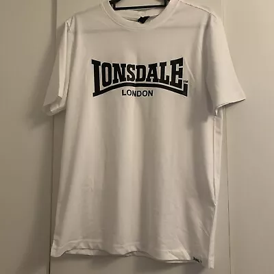 Lonsdale Old School Logo Tee The Jam Gents Regular Fit Shirt T Mod Weller • £8.99