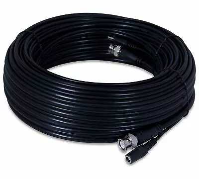£8.99 • Buy CCTV CAMERAS CABLE PROFESSIONAL QUALITY COPPER 10m 20m RG59 BNC VIDEO & DC POWER