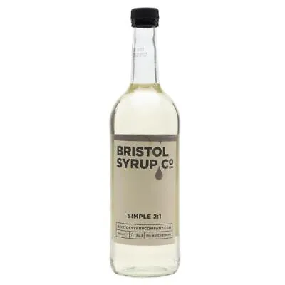 Bristol Simple 2:1 Syrup 75cl Cocktail Ingredients & Syrups Soft Drinks England • £10.99