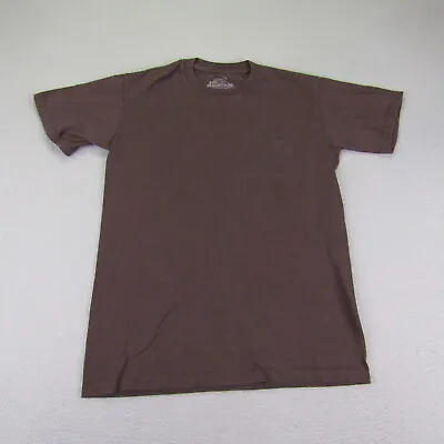 The Mountain Shirt Mens Small Brown Glacier Mountain Biking Outdoors Crewneck ^ • $11.98