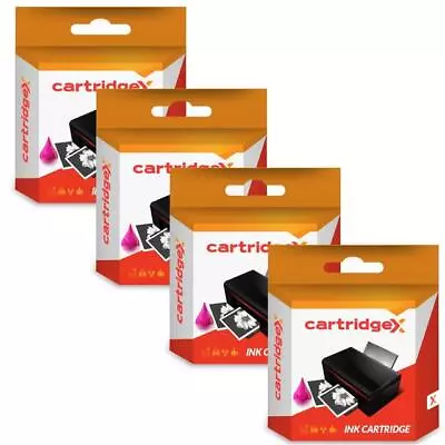 4 Magenta Ink Cartridges For 100XL Lexmark Interact S602 S605 • £15.75