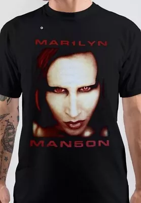 Hot Marilyn Manson T-Shirt Unisex Short Sleeve T-Shirt All Sizes S-2345Xl • $14.99