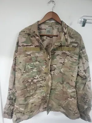 US ARMY ISSUE  MULTICAM  -  FLAME RESISTANT Large Regular Jacket Top Gh • $21