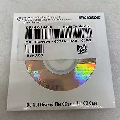 MS Microsoft Office 2007 Small Business Edition SBE Full English Ver=NEW SEALED= • $33.75