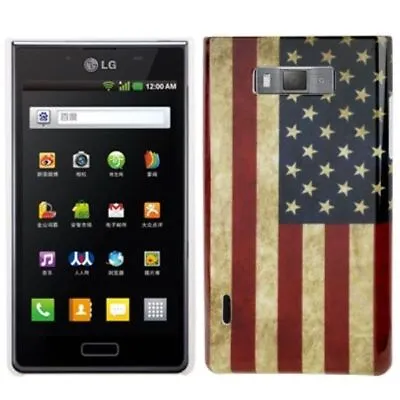 Phone Case Retro Flag Frame Protective For Lg Optimus L7 P700 P705 Top • £14.75