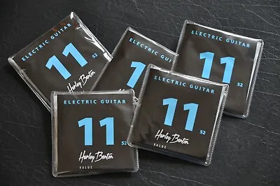 £14.45 • Buy 5 Sets Of Harley Benton Electric Guitar Strings 11 - 52