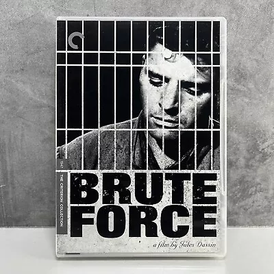 Brute Force (1947 B&W) The Criterion Collection DVD 2007 A Jules Dassin Film • $12.99