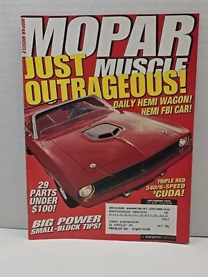 Mopar Muscle Magazine September 2000   Hemi FBI Car • $7.98