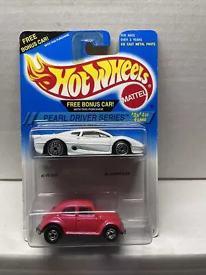 £9.66 • Buy Hot Wheels 2-Pack JAGUAR XJ220 & VW BUG PEARL DRIVER SERIES 1994 New Sealed!!B