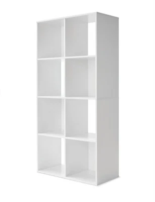 8 Cube Storage Unit Shelf White Organiser • $55.18