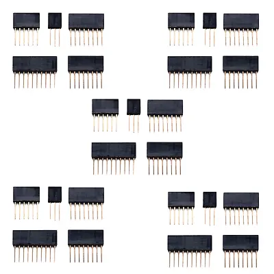 $7.95 • Buy 5pk Arduino R3 Uno Stackable Shield Headers; Stacking Stack Tall Header Kit USA