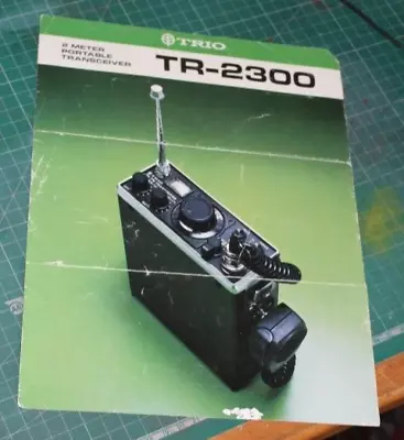 AmatuerRadio Brochure - TRIO TR-2300 . 2 METER PORTABLE TRANSEIVER BROCHURE. • £14