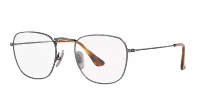 New RAY-BAN Titanium Eyeglasses RB 8157V FRANK 1223 51-20 Antique Gunmetal Frame • $389.99