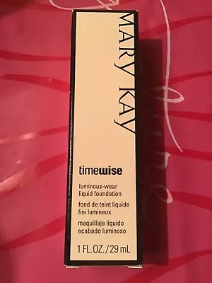 Mary Kay TIMEWISE LUMINOUS WEAR FOUNDATION 1 Fl Oz NEW Choose READ • $29.99