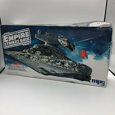 MPC Star Wars Empire Strikes Back Star Destroyer Plastic Model Kit • $28.69