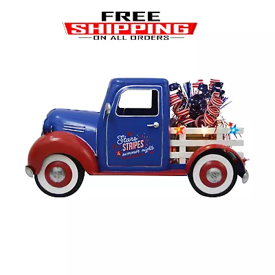 Member's Mark Pre-Lit Vintage Truck (Red White & Blue) • $58.70