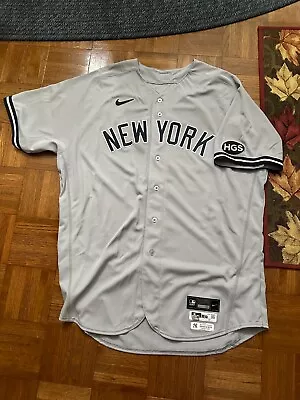 2020 New York Yankees Mike Harkey Game Used Worn Road Jersey 2 Holograms Hgs • $195