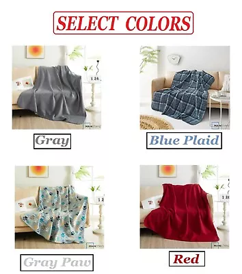 Extra Soft Fleece Plush Throw Washable Blanket 50  X 60  Tie Dye (COLOR)NEW • $7.49