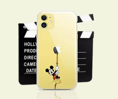 Mickey Mouse Touch Logo Case For Phone 14 13 12 11 Pro Max Xs Xr X 8 Plus 7 • $18