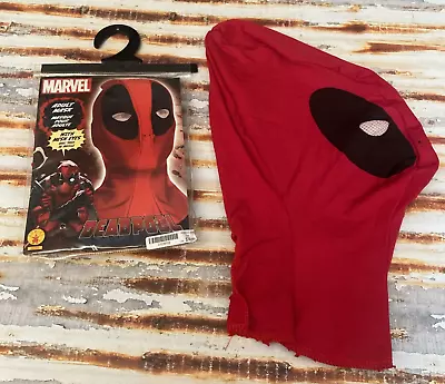 Adult Marvel X-men Deadpool Assassin Fabric Mask Costume Halloween Acc Ru68850 • $7