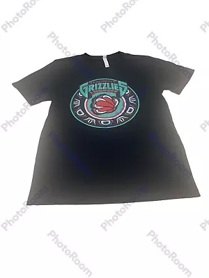 Preowned Vintage Canvas NBA Vancouver Grizzlies Logo Shirt Size Medium D3 • $35