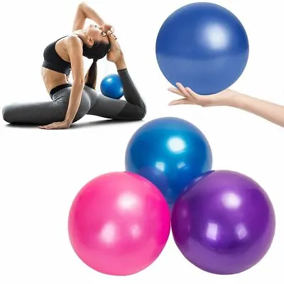 $6.55 • Buy Mini Yoga Ball Anti Burst Exercise Balance Workout Stability Fitness Pilates US