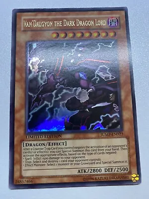 Yu-Gi-Oh! Van’Dalgyon The Dark Dragon Lord Ultra Limited Edition JUMP-EN023 HP • $2.65