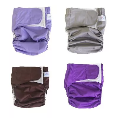 Reusable Adult Diaper Covers Nappy Pants Waterproof Incontinence Underwear • $29.91