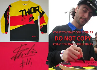 Dylan Ferrandis Supercross Motocross Signed Thor Jersey COA Proof Autographed= • $349.99