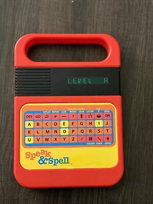 Speak And Spell Vintage Kahootz Classic Game Learning Model #09624 Tested • $24