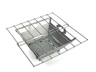 VARGO Japan Titanium Fire Box Wood Stove Grill Pan T-433 • $122.09