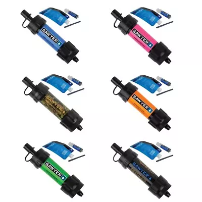 Sawyer Mini Water Filter System 0.1 Micron Trekking Hiking Filter Wholesaler • $44