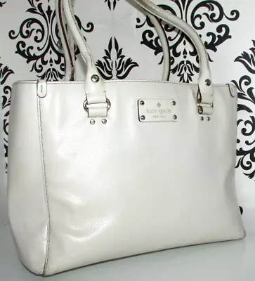 Designer Kate Spade Real Leather Slouch Grab Tote Shoulder Handbag/purse-f • £3.20