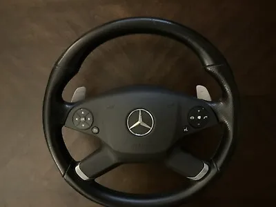 MERCEDES BENZ  E63 AMG  2010 Leather Steering  Wheel Assembly • $400