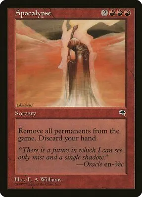 Apocalypse Tempest HEAVILY PLD Red Rare MAGIC THE GATHERING MTG CARD ABUGames • $4.99