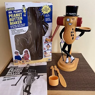 Planters Mr Peanut Peanut Butter Maker 1996 Broadway Toys Complete In Open Box • $32.81