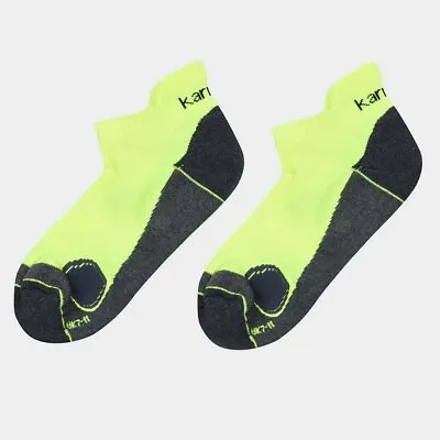 Karrimor Mens 2 Pack Running Socks Trainer Moisture Wicking • £7