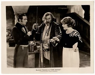 *THE EAGLE (1925) French Tutor Rudolph Valentino Upsets Vilma Banky & Rocks Boat • $75