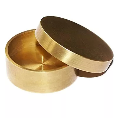 Okito Box Magic Trick~Brass Coin Box~Close Up Magic Trick~Manipulation~NEW • £15.99