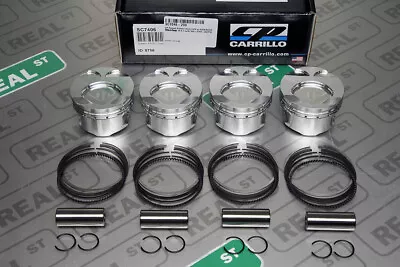 CP Forged Pistons .200 Wall Pins Acura K24 W K20A/A2/A3 TSX 87mm 10.0:1 SC7046 • $885.15