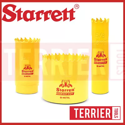 Starrett Holesaw FCH Fast Cut Bi-Metal Holesaw 14mm - 210mm Starret Hole Saw • £16.95